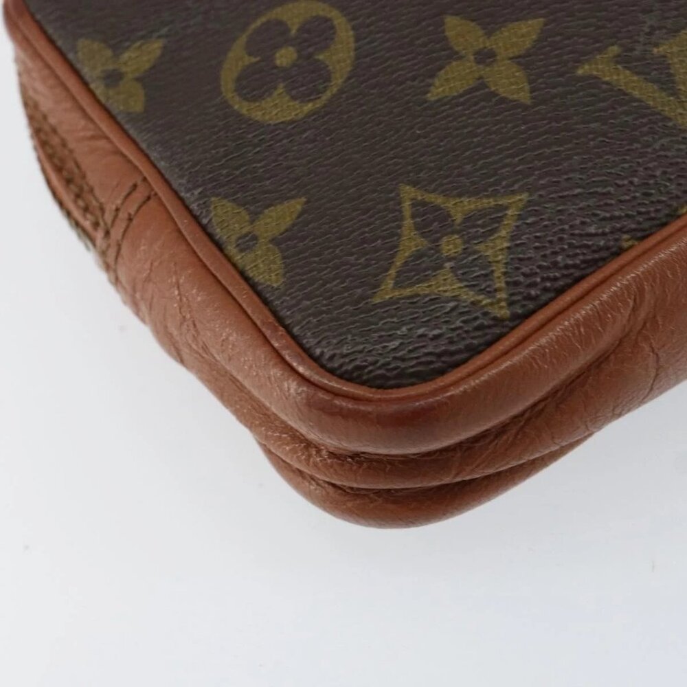 LOUIS VUITTON Monogram Pochette Sports Clutch Bag N0.183 LV Auth ka228 - Picture 4 of 16